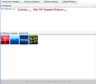Pictures demo screenshot